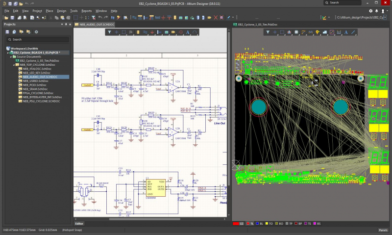 Environnement unifié du logiciel de PCB Altium Designer