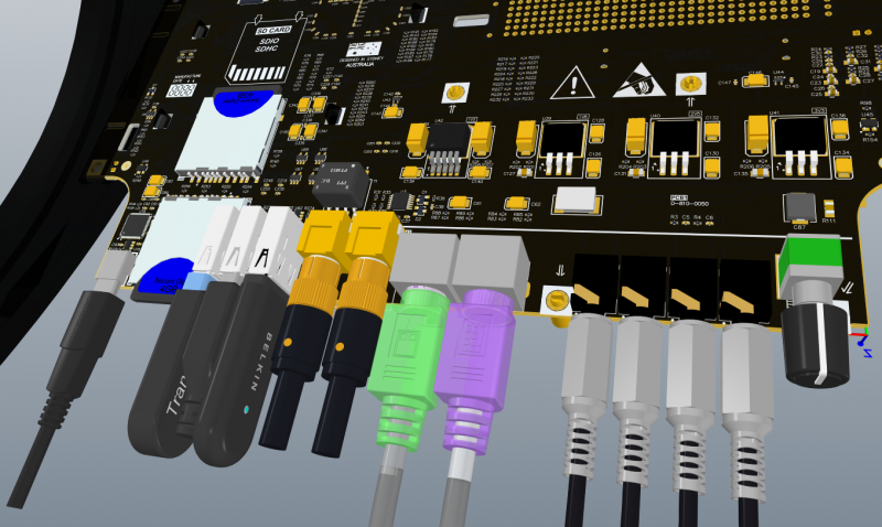 Verwendung von Leiterplattensteckverbindern mit externen Kabelmodellen in Altium