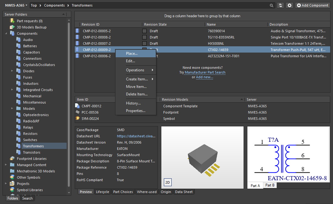 PCB design reuse components