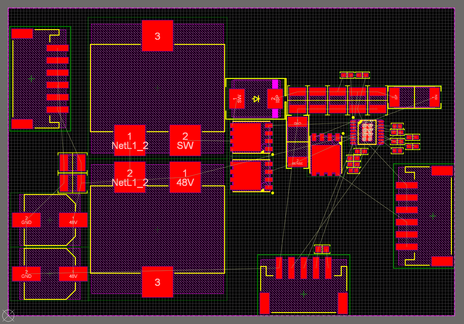 rough pcb layout