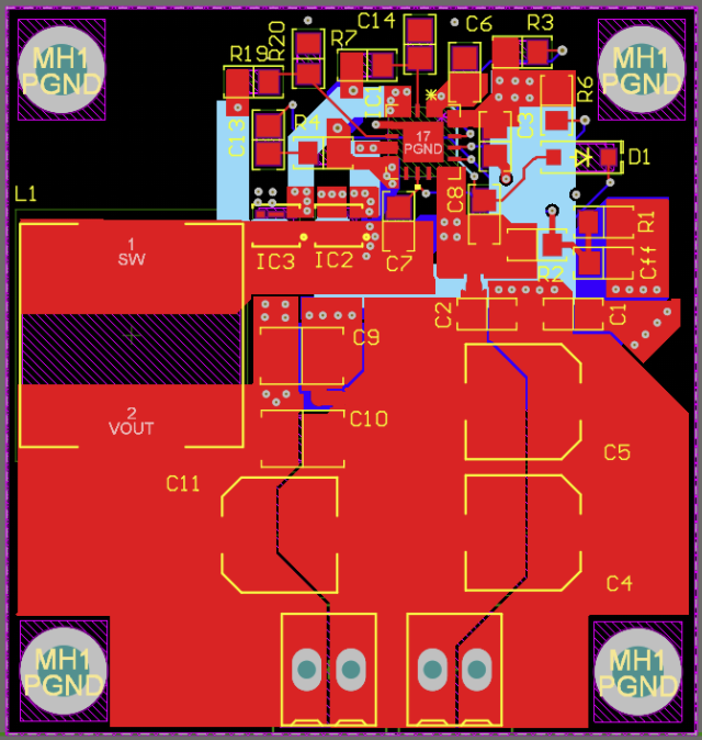 Top Layer routing without GND plane