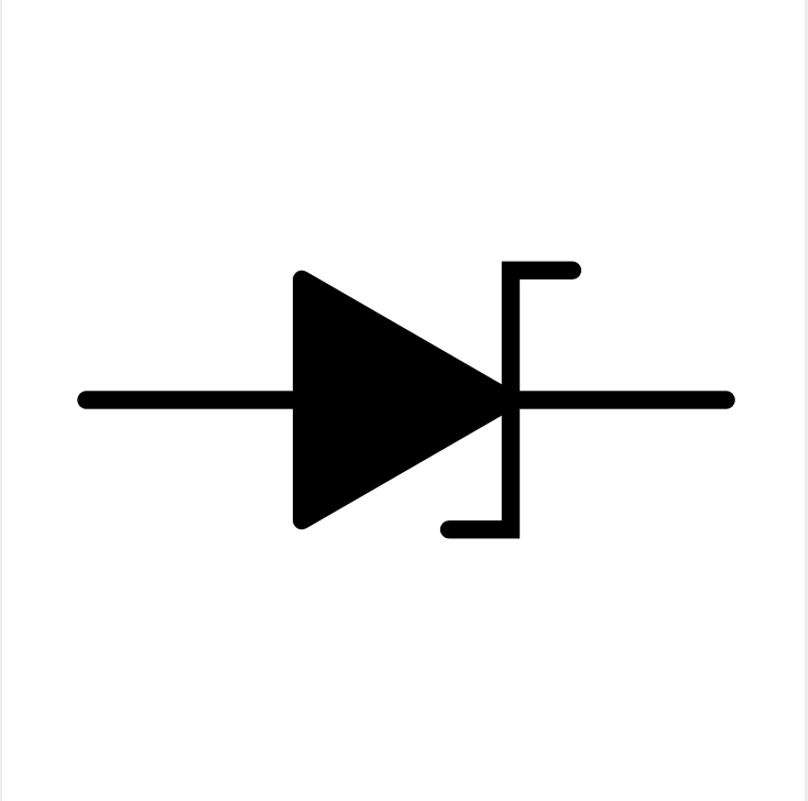 Symbol Zener Diode Symbol Zener Diode