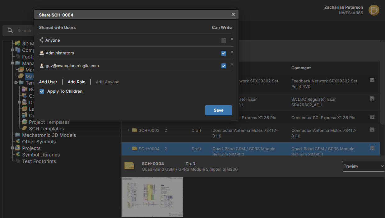 PCB file sharing