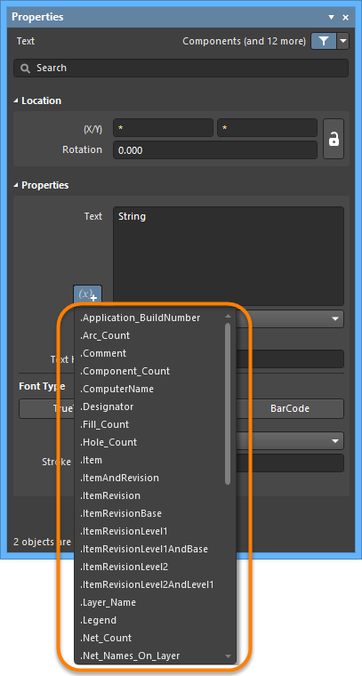 Erstellung eines schematic Document Template