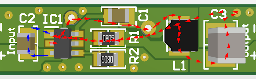 Input and output current loops