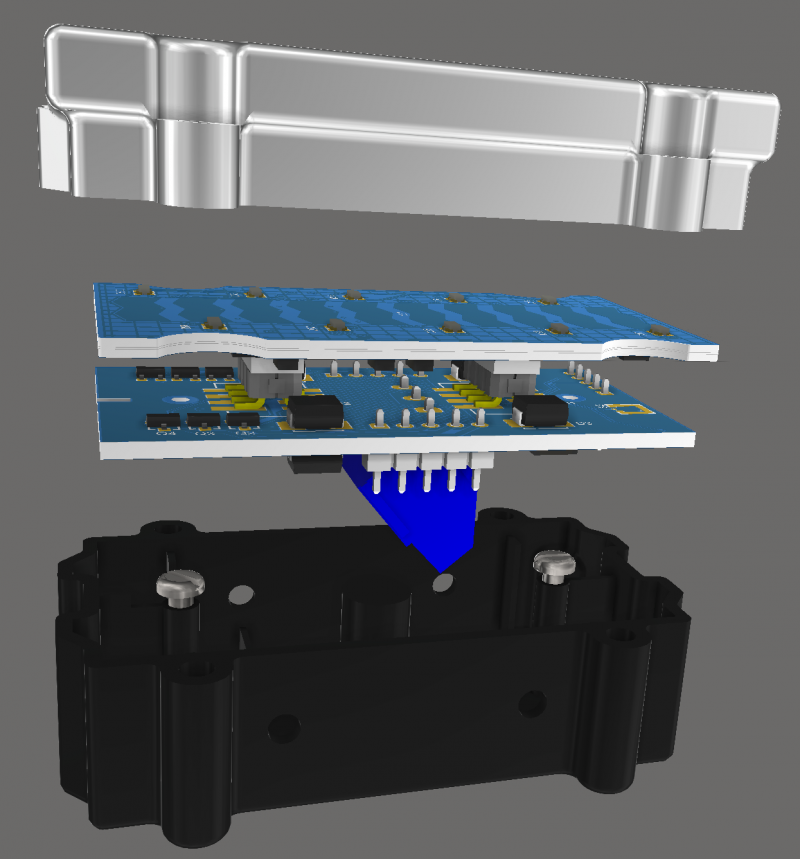 Con la tecnología multitarjeta de PCB de Altium Designer, usted puede visualizar el diseño completo de su sistema